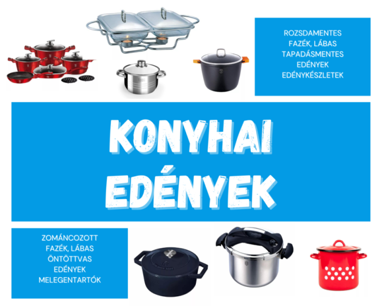 Konyhai edények kategória kép