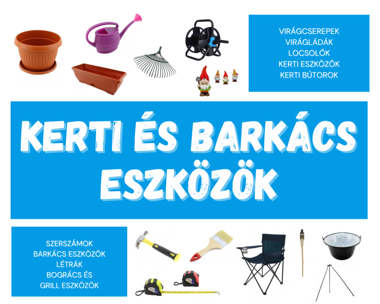 Kerti és Barkács kategória