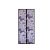Szúnyogháló függöny ajtóra mágneses 100 x 210 cm Lila pillangós