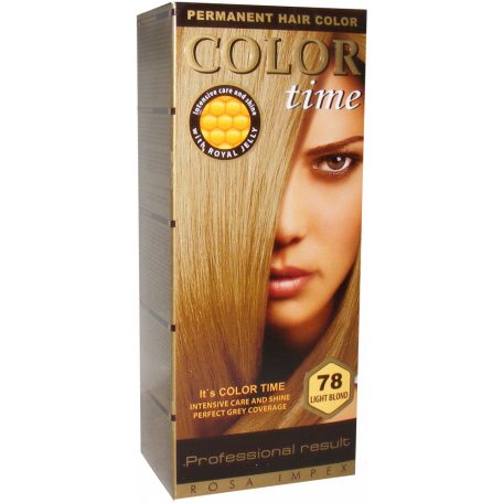 Color Time hajfesték 78 világos szőke 20#
