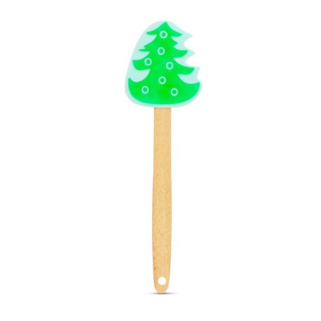 Szilikon spatula - karácsonyfa - 29 x 7,6 cm