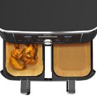 Air Fryer Sütőpapír Tálca Szögletes 22*14cm 50 Darabos (48/#)