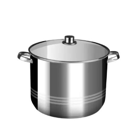 Rozsdamentes Fazék+Fedő 3,5 l