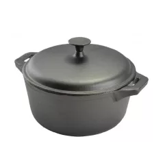 Öntöttvas Lábas+Fedő 9 l