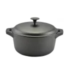 Öntöttvas Lábas+Fedő 10 l