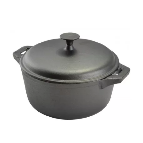 Öntöttvas Lábas+Fedő 10 l