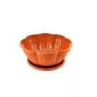 Cserép+Alátét Floare 20cm (10/#)