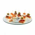 Forgatható Üveg Torta Állvány 30 Cm