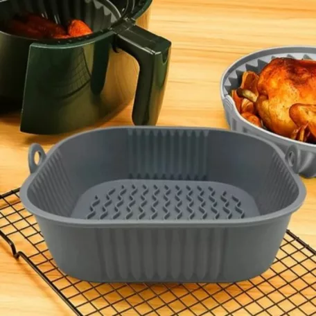 Air Fryer Sütőbetét Szilikon Kocka 16x16 cm