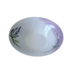 Porcelán Tál 23 cm Levendula