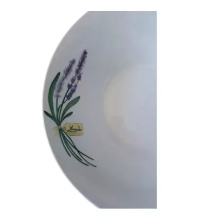 Porcelán Tál 23 cm Levendula