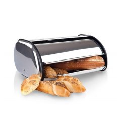 Kenyértartó Rozsdamentes 36x24 cm Akcent