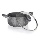 BANQUET GRANITE Tapadásmentes Lábas+Fedő 2,6 l