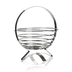 Fém Gömb Gyümölcskosár 24 cm Linea
