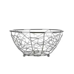 Fém Gyümölcskosár 23 cm Vanity