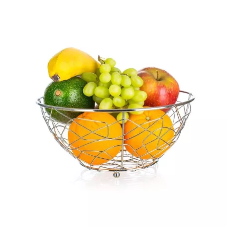 Fém Gyümölcskosár 23 cm Vanity
