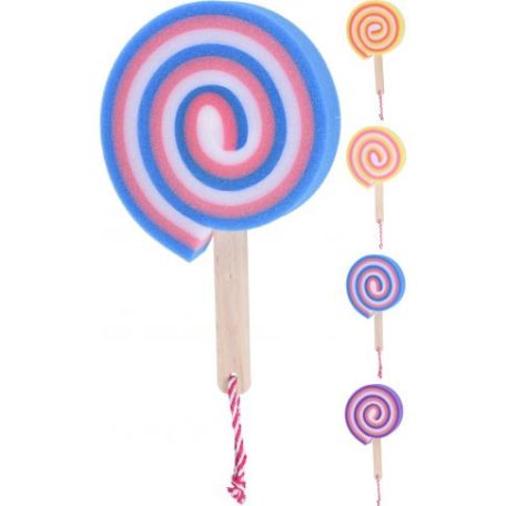 Hátmosó Szivacs Nyalóka Formájú 190000030 (24/gy_48/#)