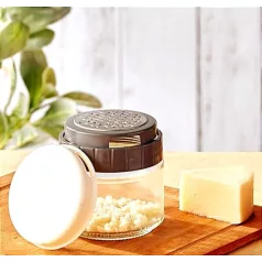 Sajtreszelő Üveg Tartállyal 300 ml C-00493