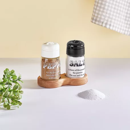 Asztali Só és Borsszóró Szett 2x100 ml C-00463