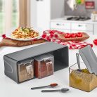 Fűszertartó Szett Kanállal 3x600 ml