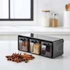 Fűszertartó Szett Kanállal 3x600 ml