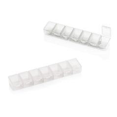 Gyógyszertartó Doboz Hét napra 15x3,5 cm