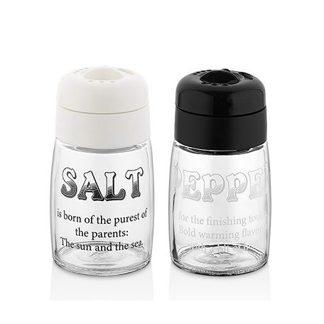 Só és Borsszóró Üveg 2x100 ml Salt&Pepper