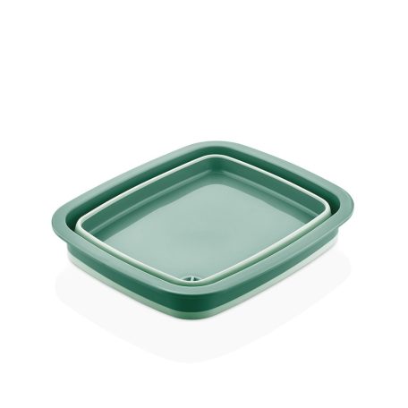 Összecsukható Szilikon Tál 37x31 cm 