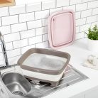 Összecsukható Szilikon Tál 37x31 cm 
