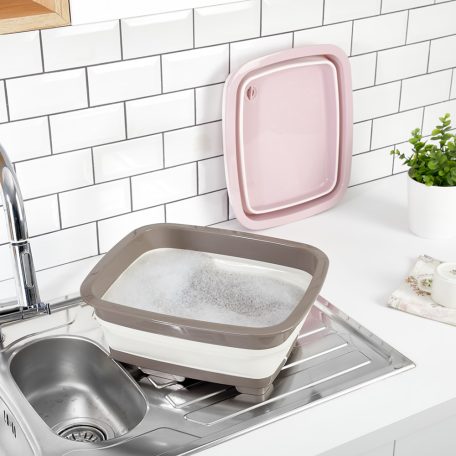 Összecsukható Szilikon Tál 37x31 cm 