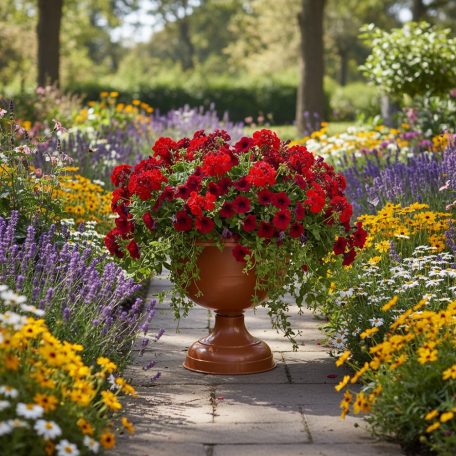 Görög Virágtartó Kehely 29 x 25 cm