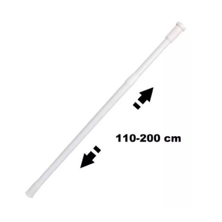 Zuhanyfüggöny Tartórúd Teleszkópos 110-220 cm eng-592