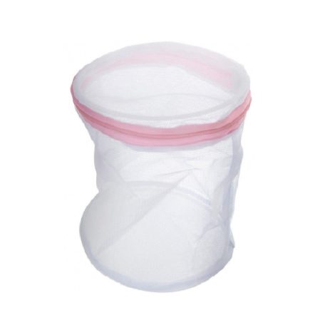 Mosózsák Textil Kerek Fehér Színű 16*20cm CY5651150