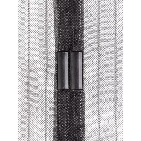 Mágneses szúnyoghálós ajtófüggöny 100 x 210 cm fekete