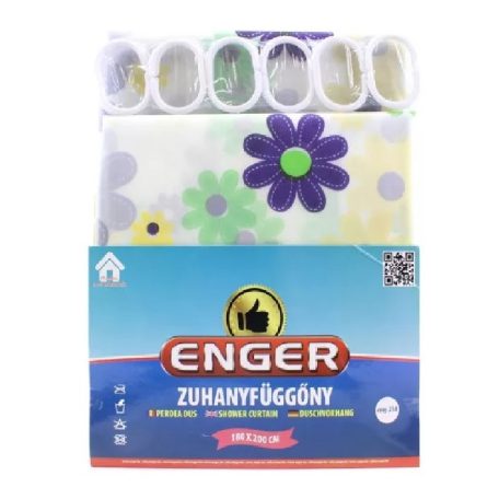Zuhanyfüggöny 180x200 cm eng-238