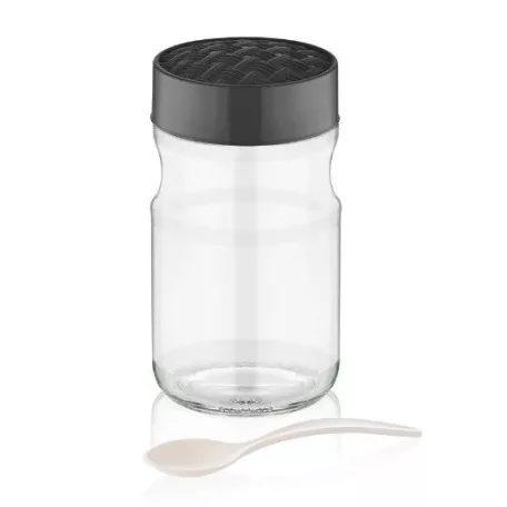 Fűszertartó Üveg+Kanál 720 ML