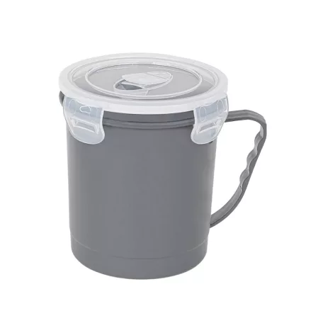Mikrózható Bögre Műanyag Tetővel 700 Ml