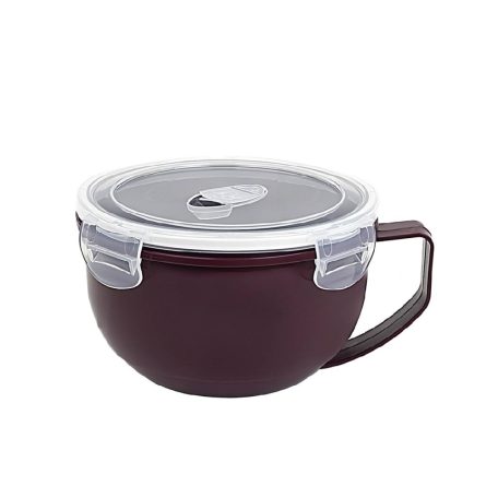 Mikrózható Bögre Műanyag Tetővel 950 Ml