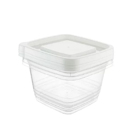Ételes Tároló Doboz Szett Szögletes 3 Darabos 3*1360ml