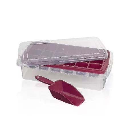 Jégkockatartó+Kanál 