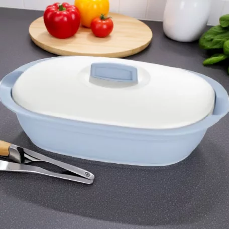 Bellissima Ovális Tál Fedővel 2 L BG-341