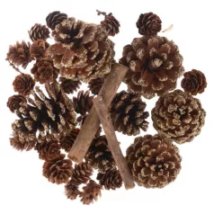 Karácsonyi Dekor 2-7 Cm Mix Arany HY-5603 