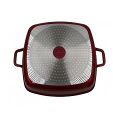 Bachmayer Tapadásmentes Sütőtál+Fedő 28x28 cm