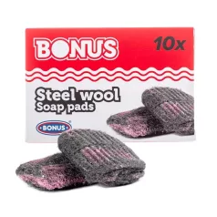 Bonus Szappanos Súroló Párna 10 Db-os