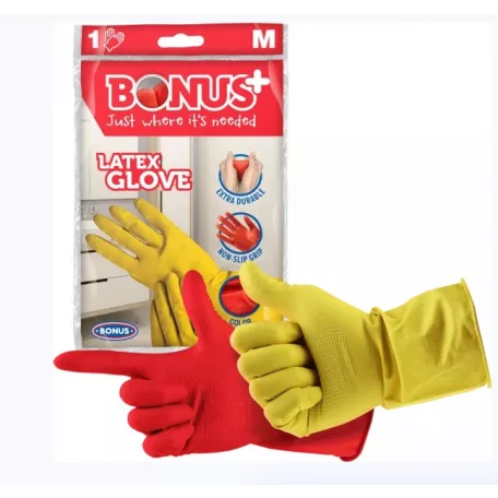 Bonus Háztartási Gumikesztyű S,M,L