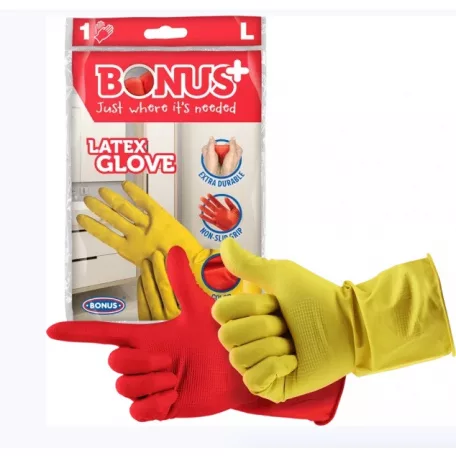 Bonus Háztartási Gumikesztyű S,M,L