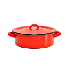 Zománcozott Lábas +Fedő 4,5 L 13+39/25