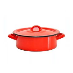 Zománcozott Lábas +Fedő 10 L 13+39/34