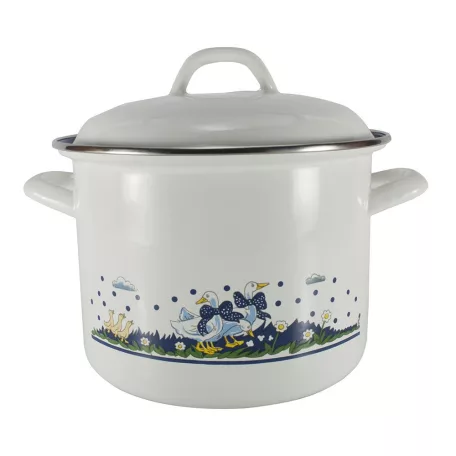 Zománcozott Fazék+Fedő Acp 18 Cm Libás 303/18