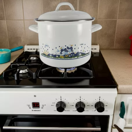 Zománcozott Fazék+Fedő Acp 20 Cm Libás 303/20 4L